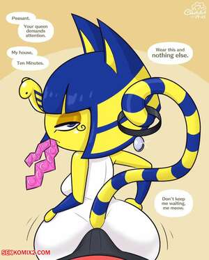 Porn comic Confessing to Ankha. Cobatsart