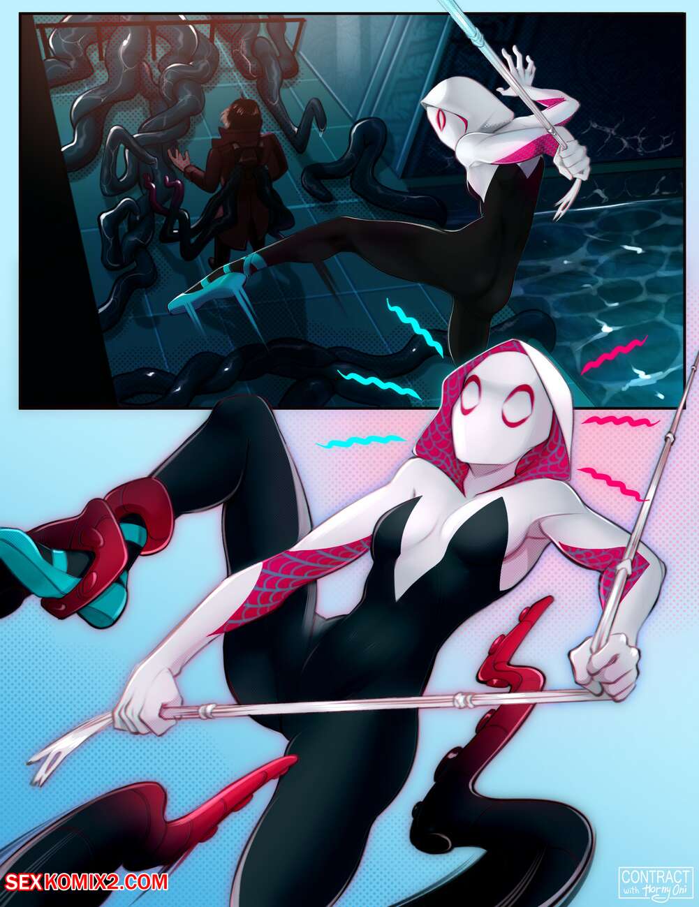 Porn comic Contract with SpiderGwen. HornyOni