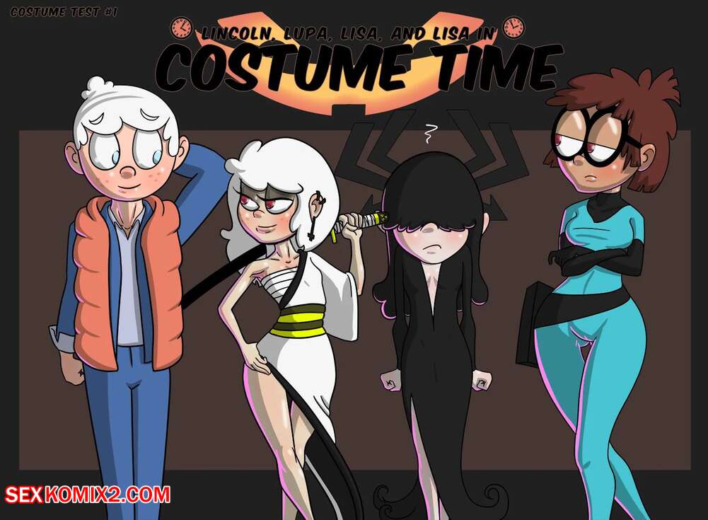 Porn comic Costume Time. Chapter 1. The Loud House. MedullaMind.