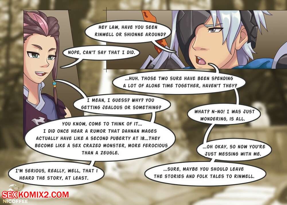 Porn comic Dahnan repopulation. Nicoffee