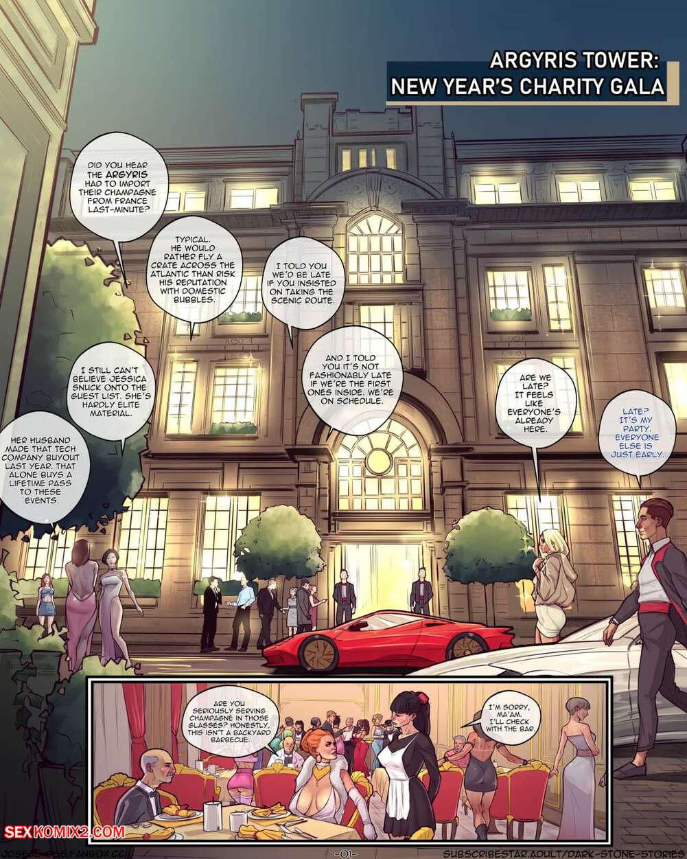 Porn comic Debt. Chapter 3. JDSeal