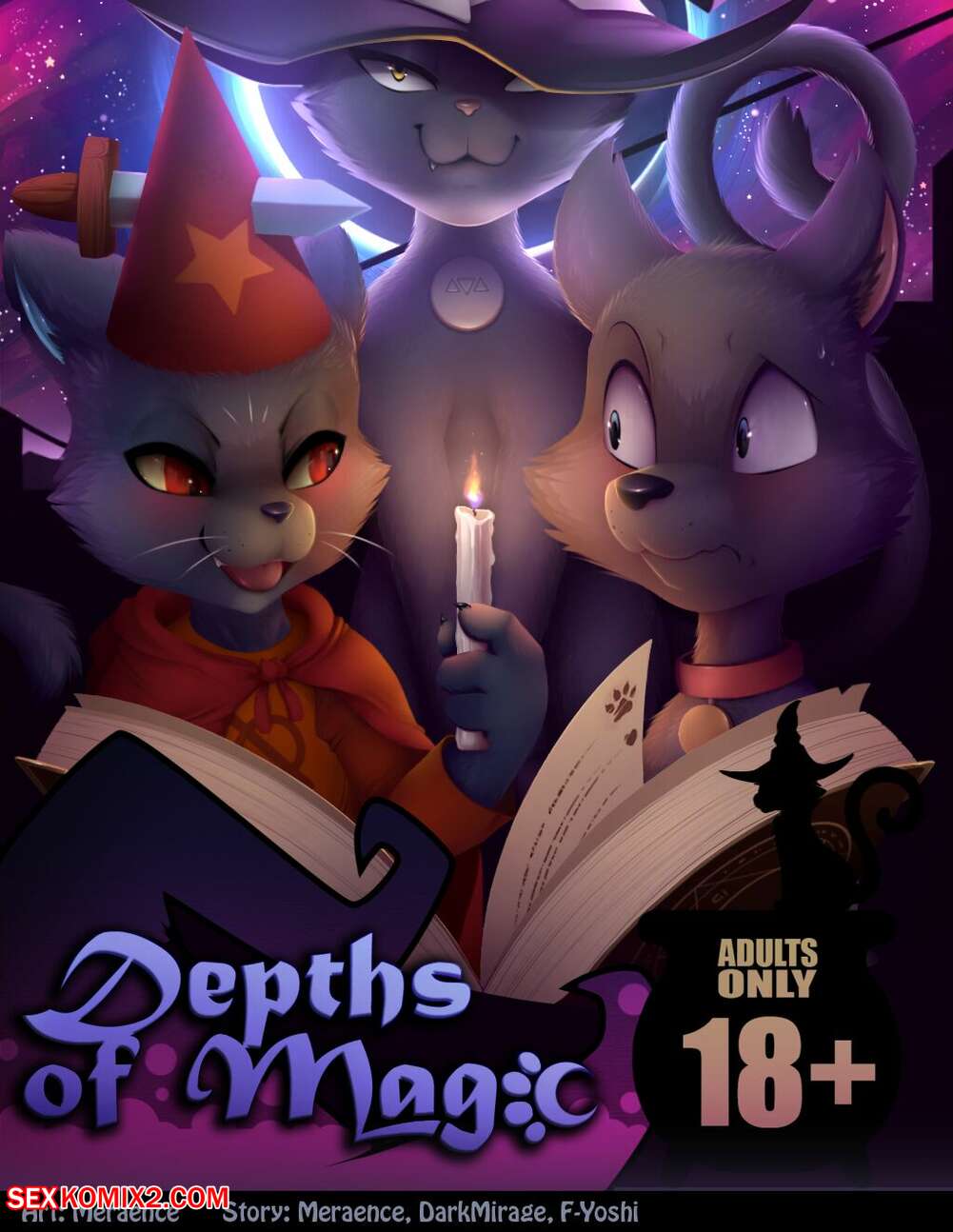 Porn comic Depths of Magic. Meraence