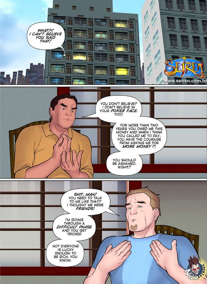 Porn comic Discredit. Part 1.