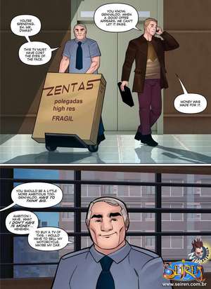 Porn comic Discredit. Part 2.