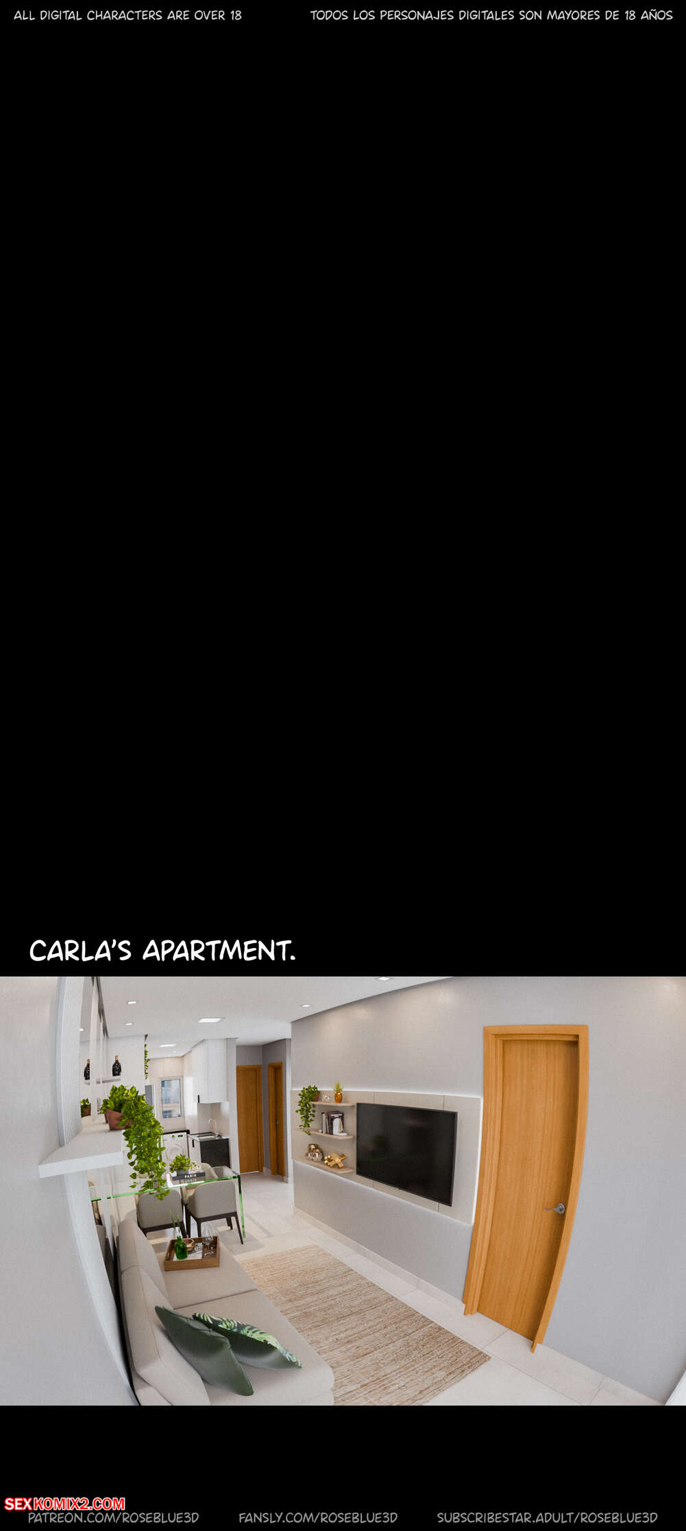 Porn comic Dismissed. Chapter 6. Rose Blue 3D