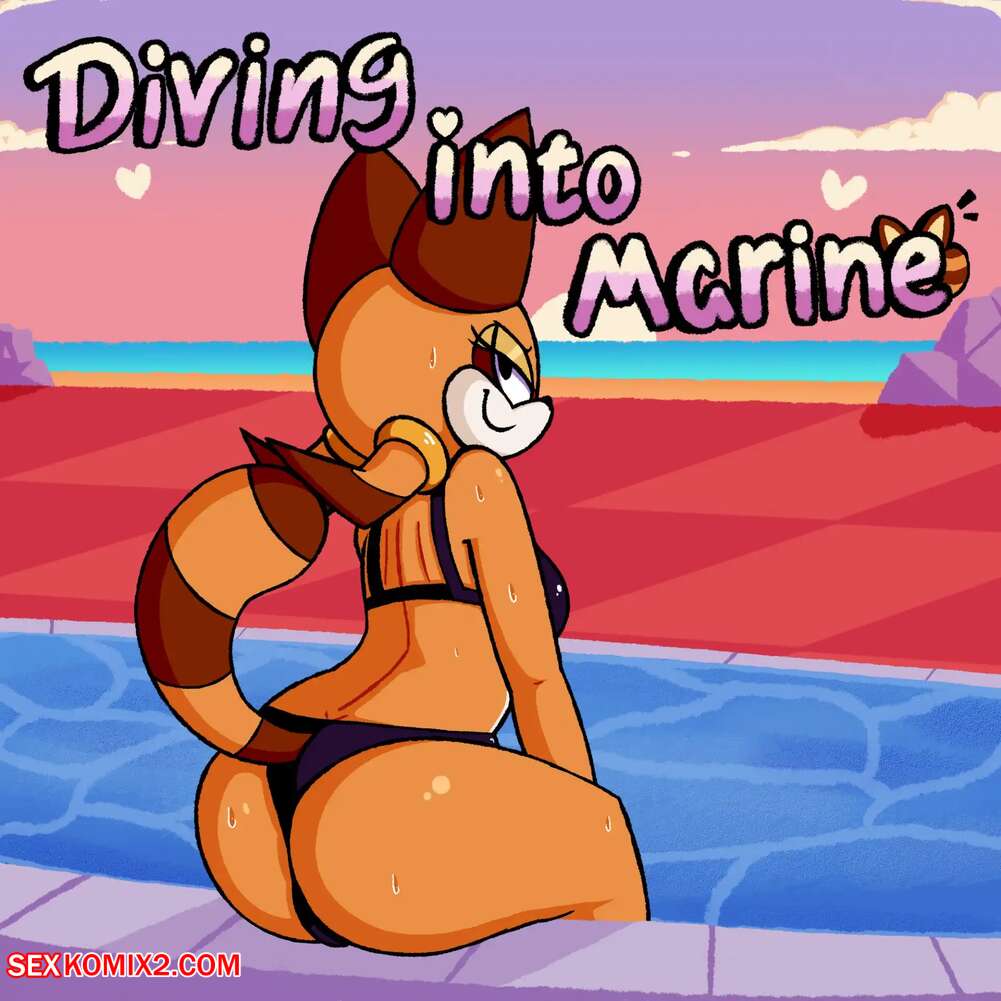 Porn comic Diving into Marine. Monemi