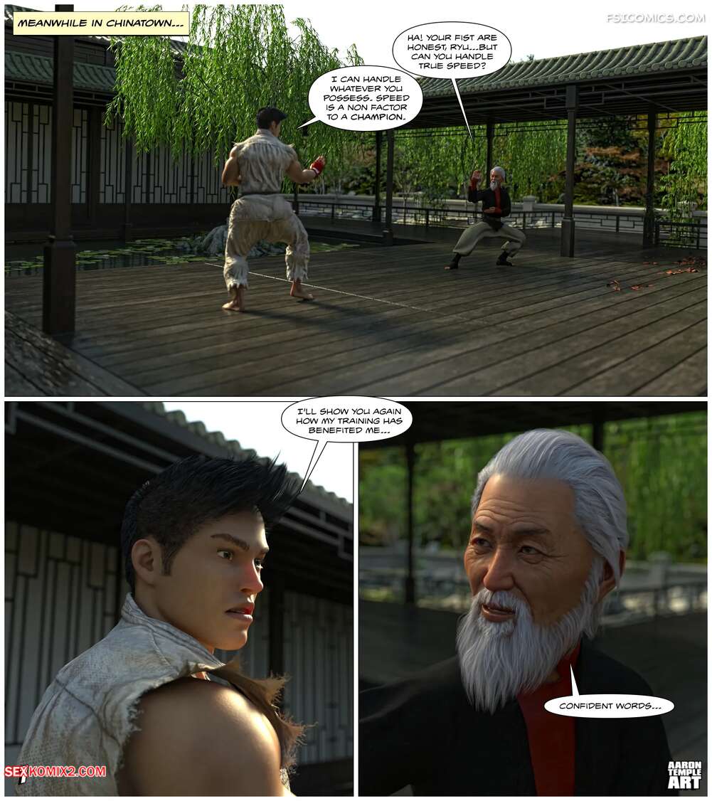 Porn comic Dojo Heat. Chapter 1. AaronTempleArt
