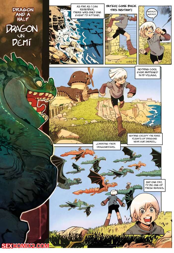 Porn comic Dragon And A Half. Chapter 1. JJFrenchie.