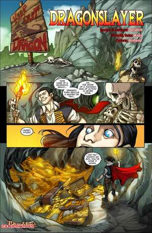 Porn comic Dragonslayer. Mana World.