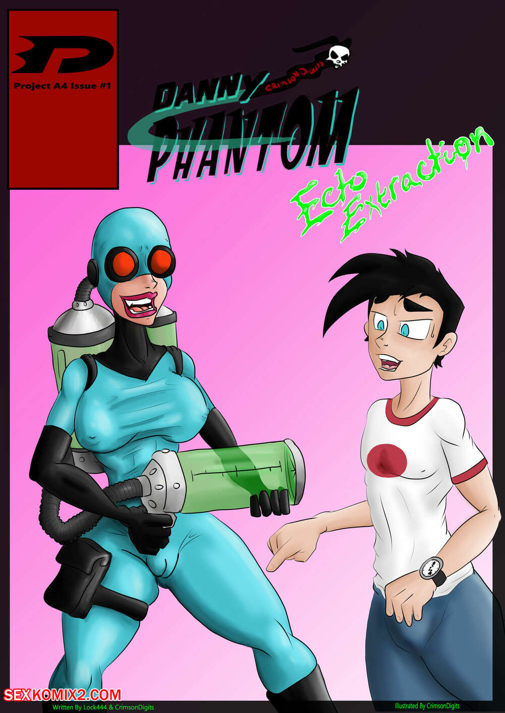 Porn comic Ecto Extraction. Danny Phantom. CrimsonDigits.