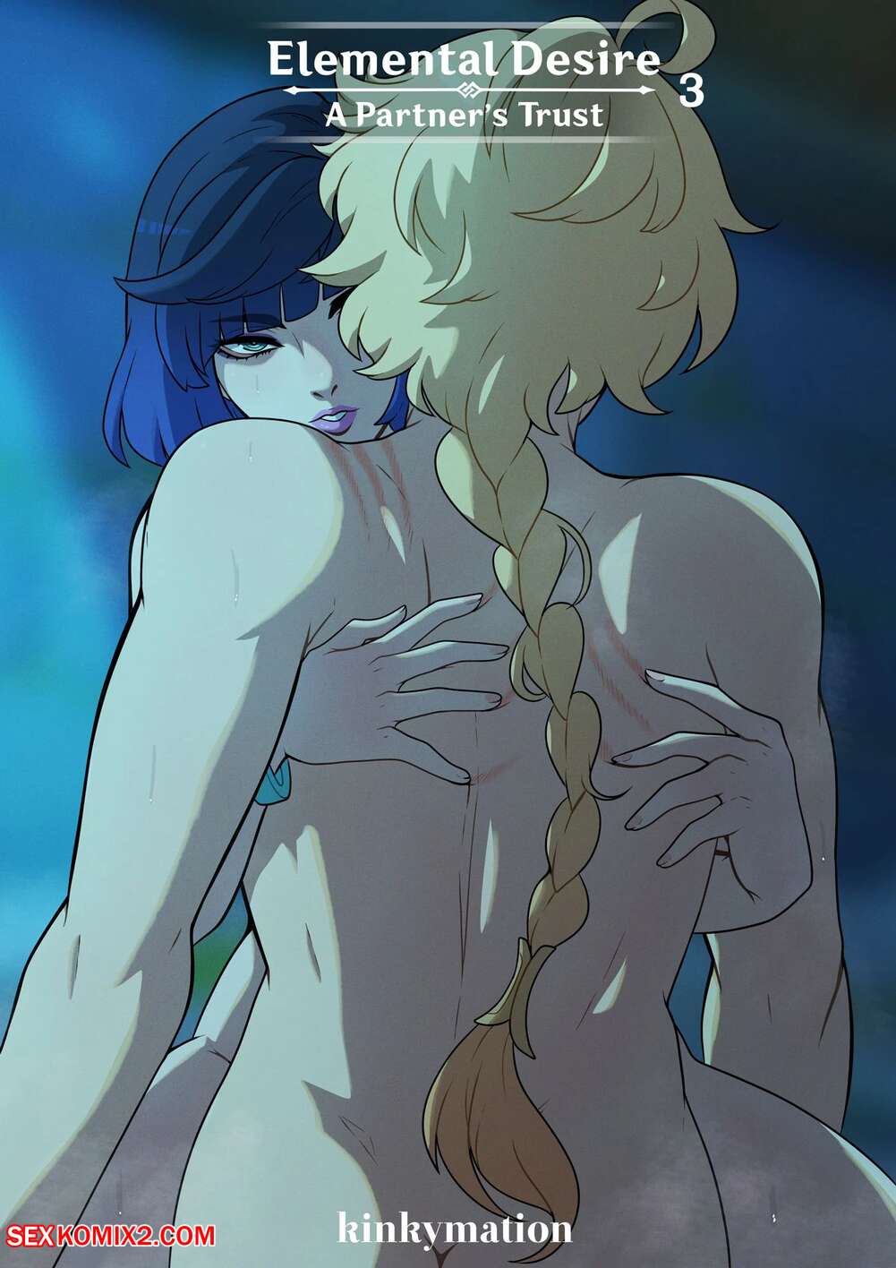 Porn comic Elemental Desire. Chapter 3. Genshin Impact. Kinkymation