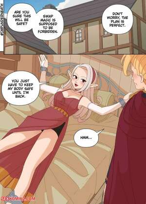 Porn comic Elf and Criminal Body Swap. ImpUnderneath