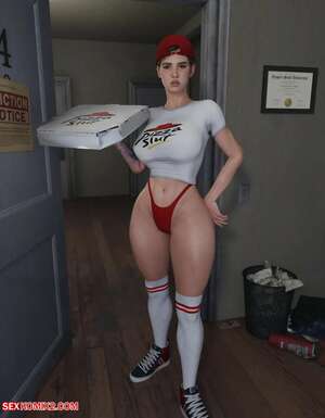 Porn comic Ellie Pizza Girl. The Last of Us. Kookrak