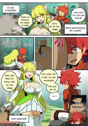 Porn comic Elswordick. Elsword. Everyday2