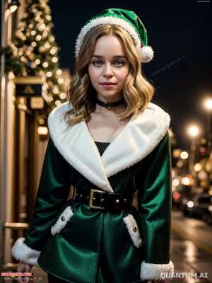 Porn comic Emilia Clarke. Last Christmas Cosplay. QuantumAI