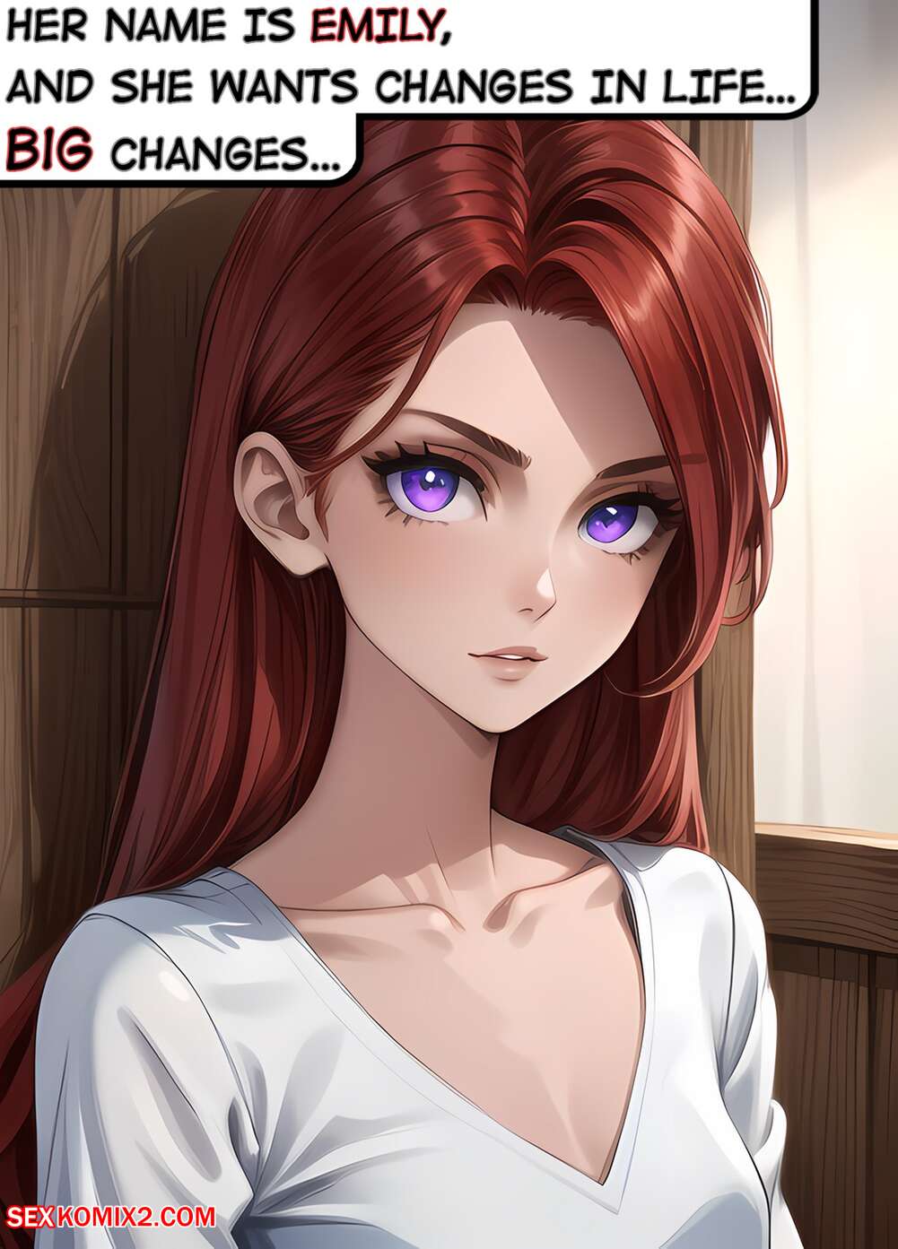 Porn comic Emilys Plan. AI NotSh0k.