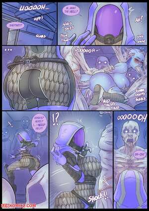 Porn comic Even More Husks Inside. Mass Effect. Nikraria.