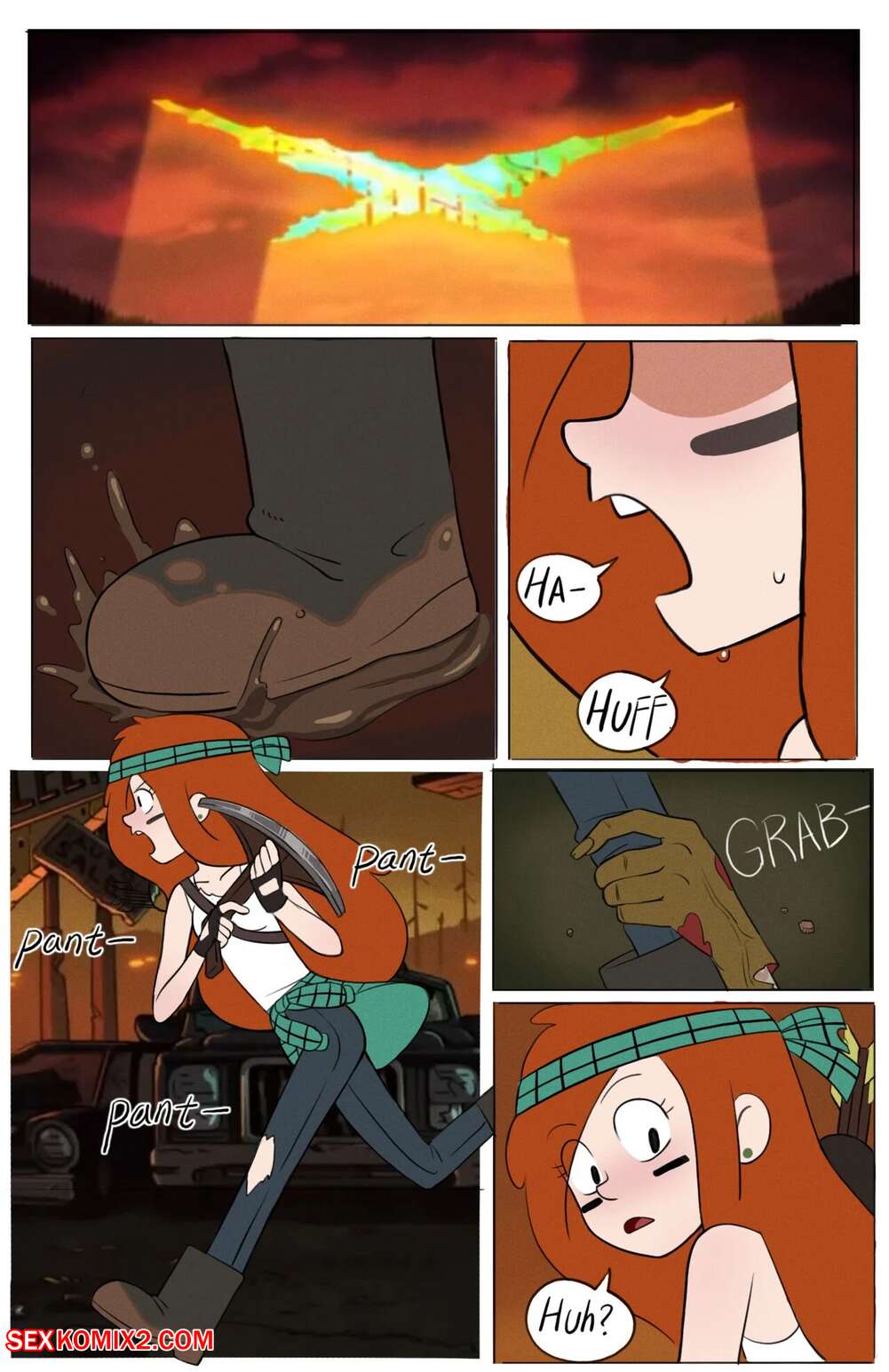 Porn comic Fall of Wendy. Mangamaster