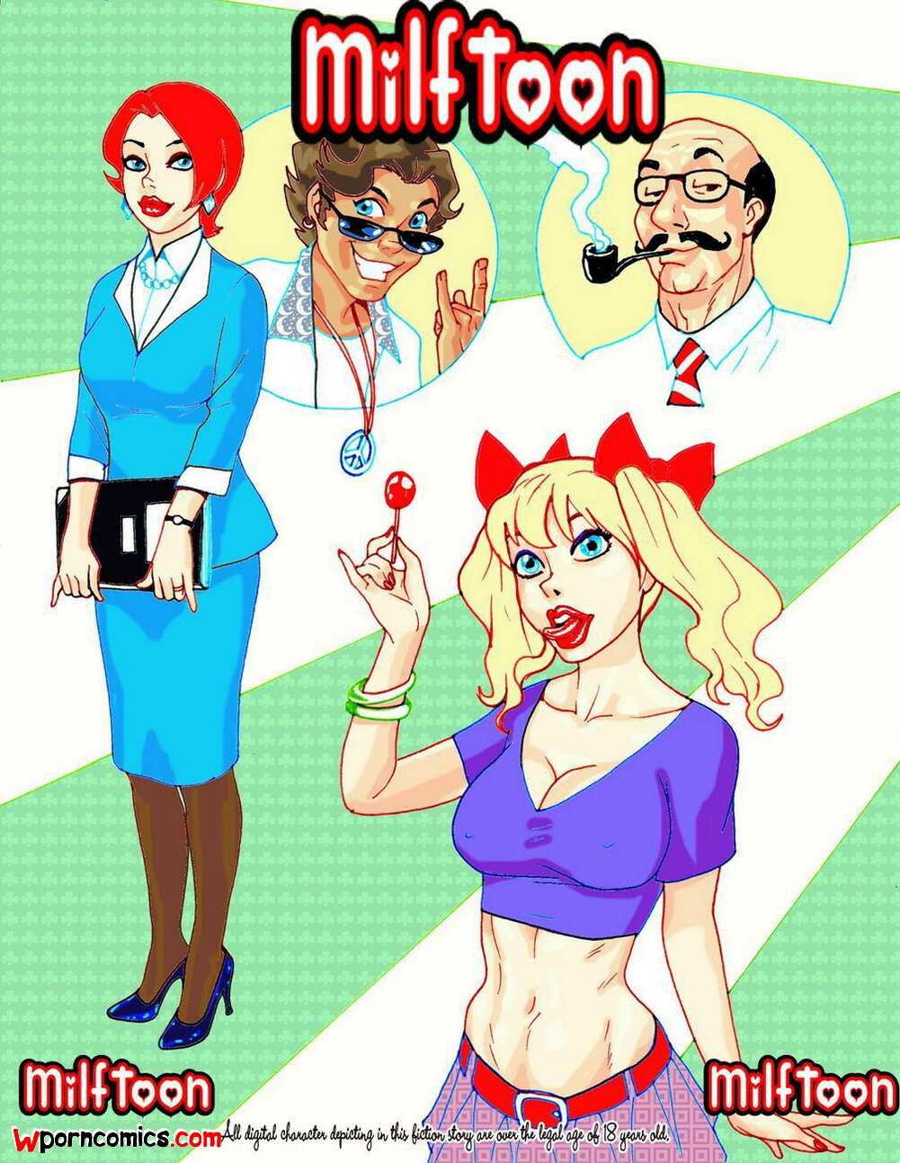 Porn comic Family. Chapter 1. Colored. MILFToon.