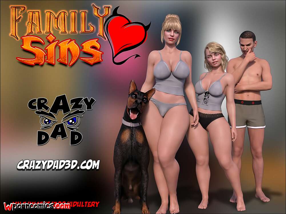 Porn comic Family Sins. Chapter 1. CrazyDad3D.