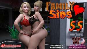 Porn comic Family Sins. Chapter 55. CrazyDad3D.