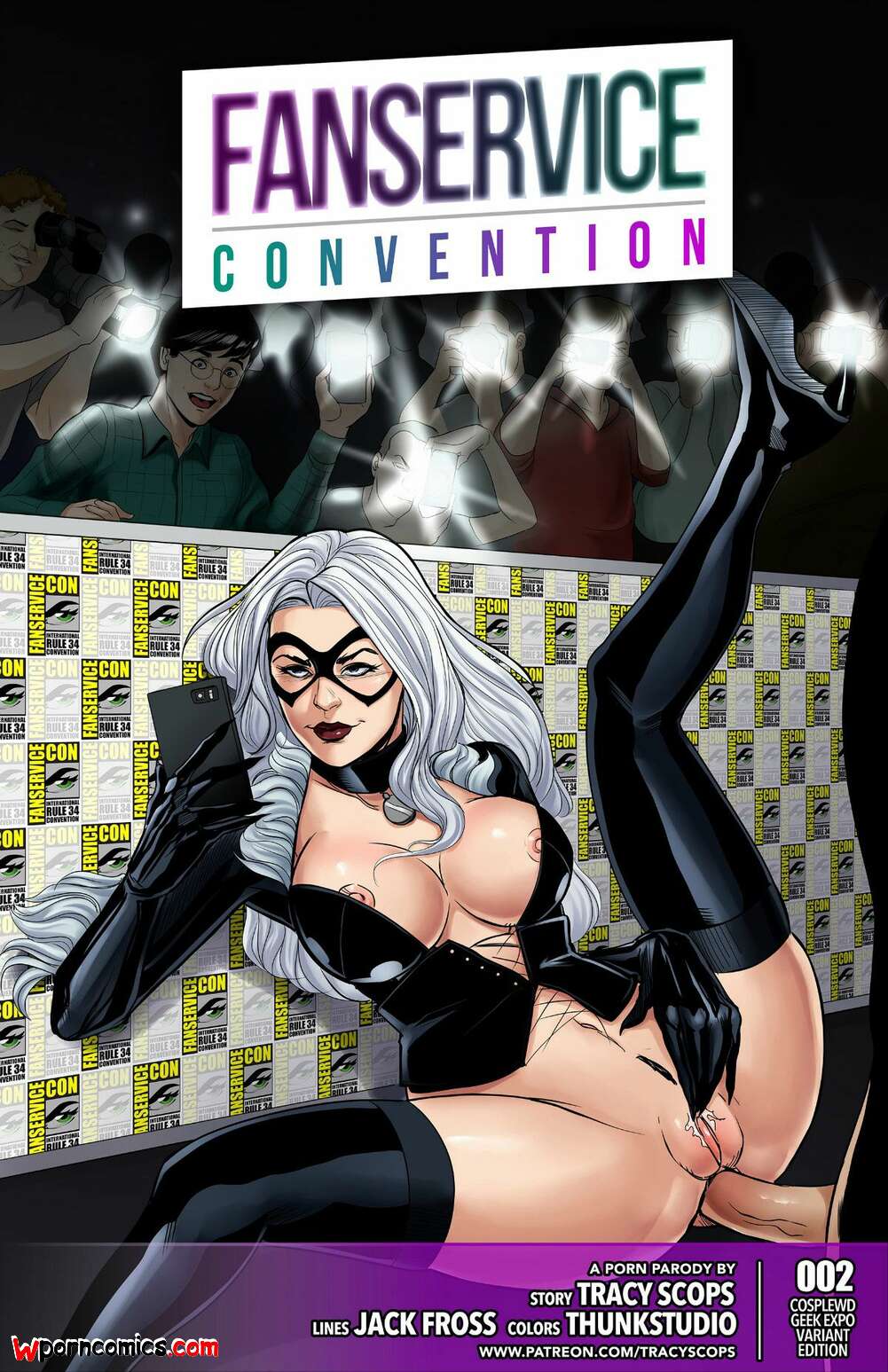 Porn comic Fanservice Convention. Chapter 2. Tracy Scops.