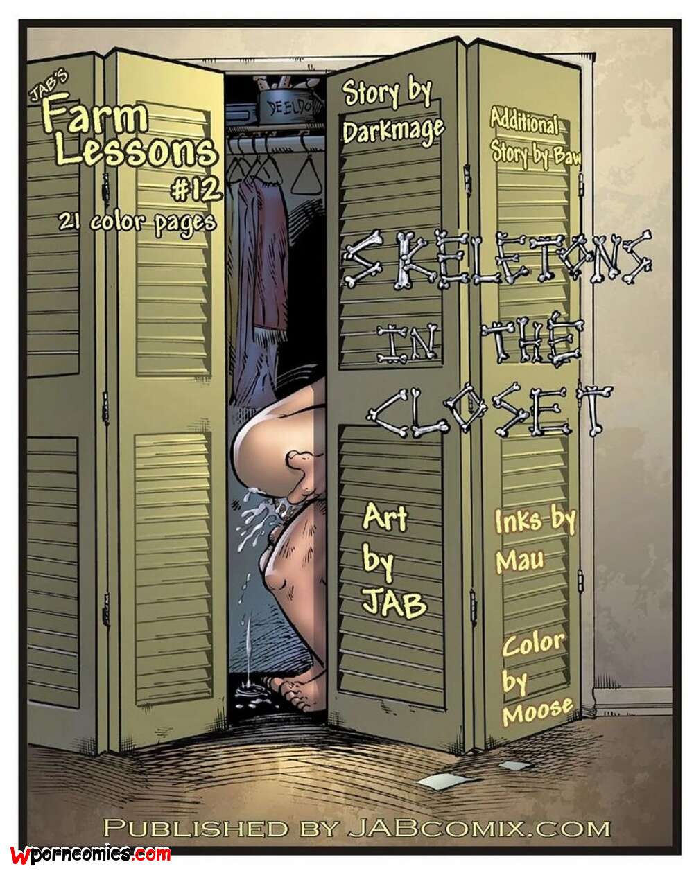 Porn comic Farm Lessons. Skeletons in the Closet. Chapter 12. JABComix.