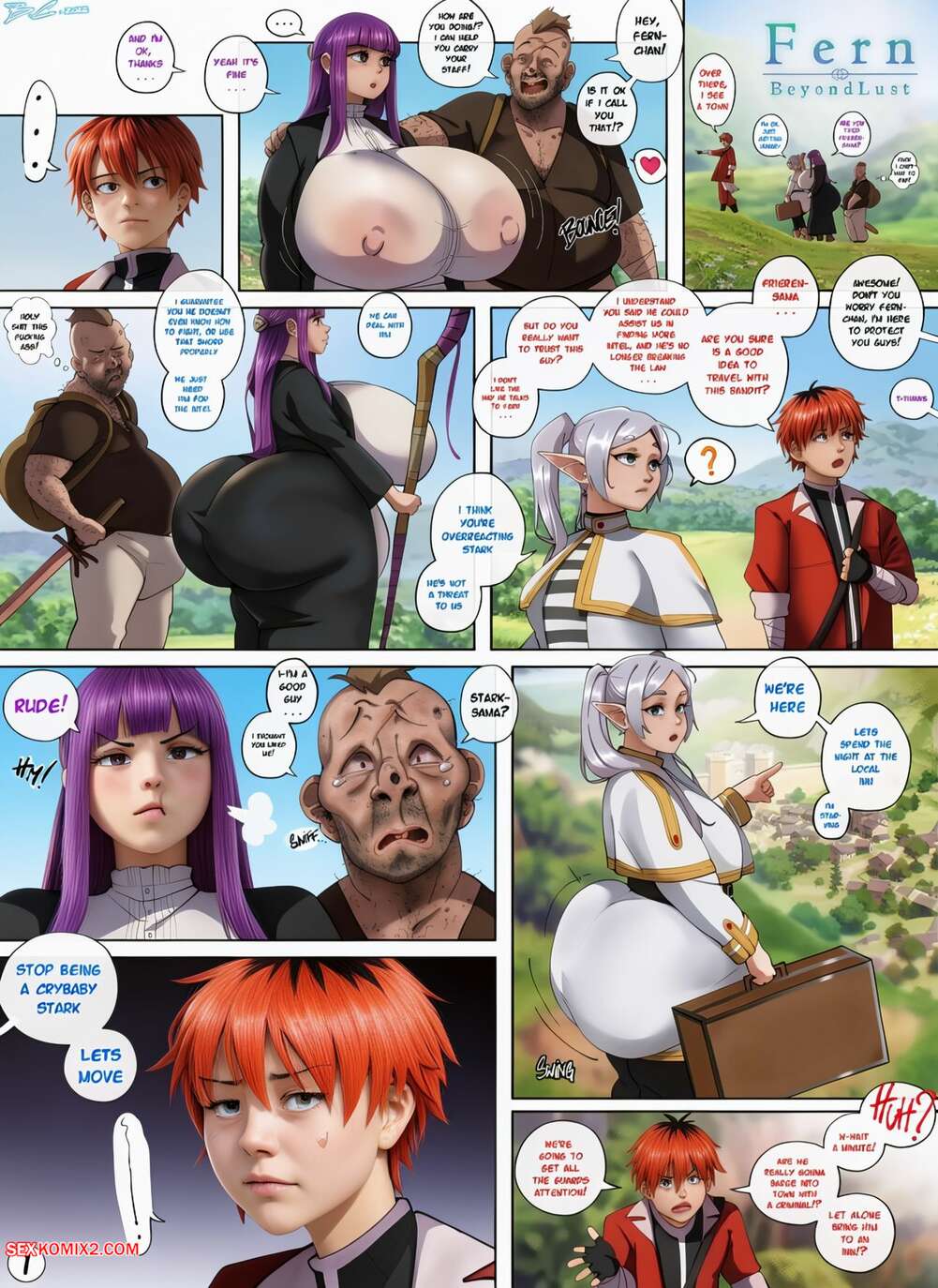 Porn comic Fern. Frieren. Beyond Journeys End. BitterCream