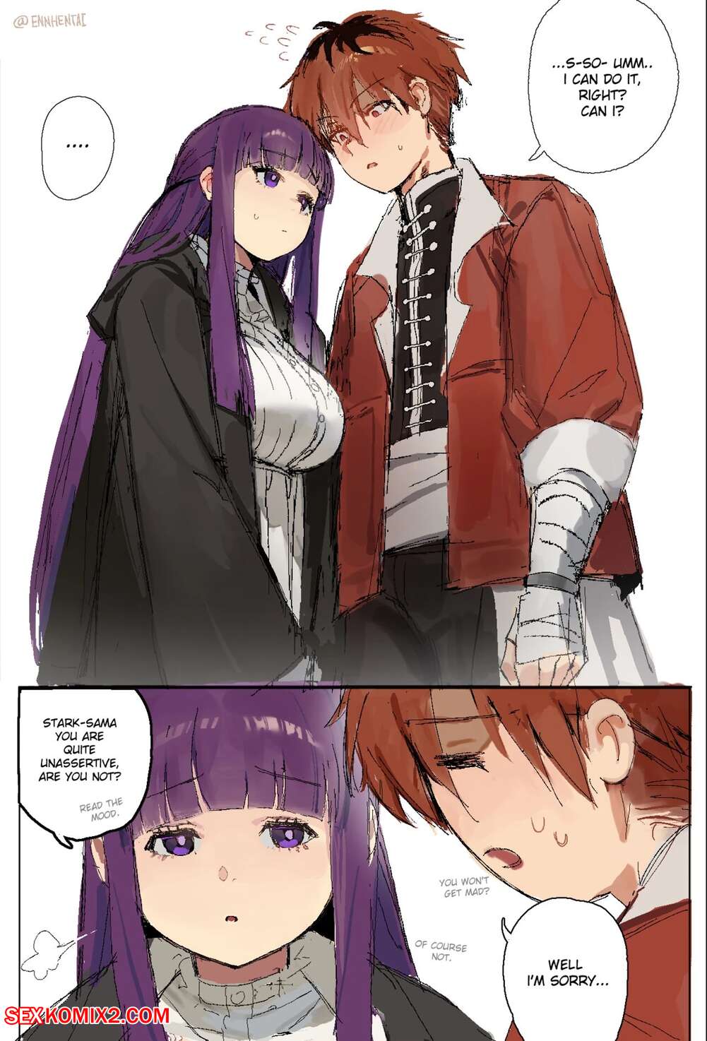 Porn comic Fern and Stark Finally Together. Ennhentai