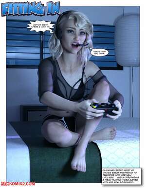 Porn comic Fitting In. Bacchus Comics.