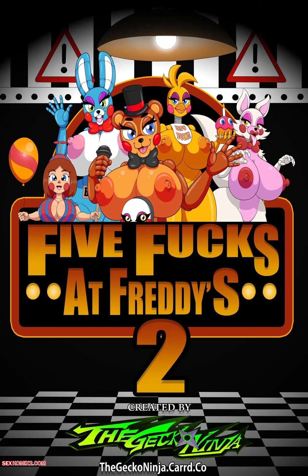 Porn comic Five Fucks at Freddys 2. TheGeckoNinja.