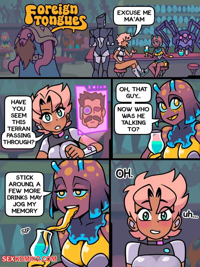 Porn comic Foreign Tongues. GuilhermeRM