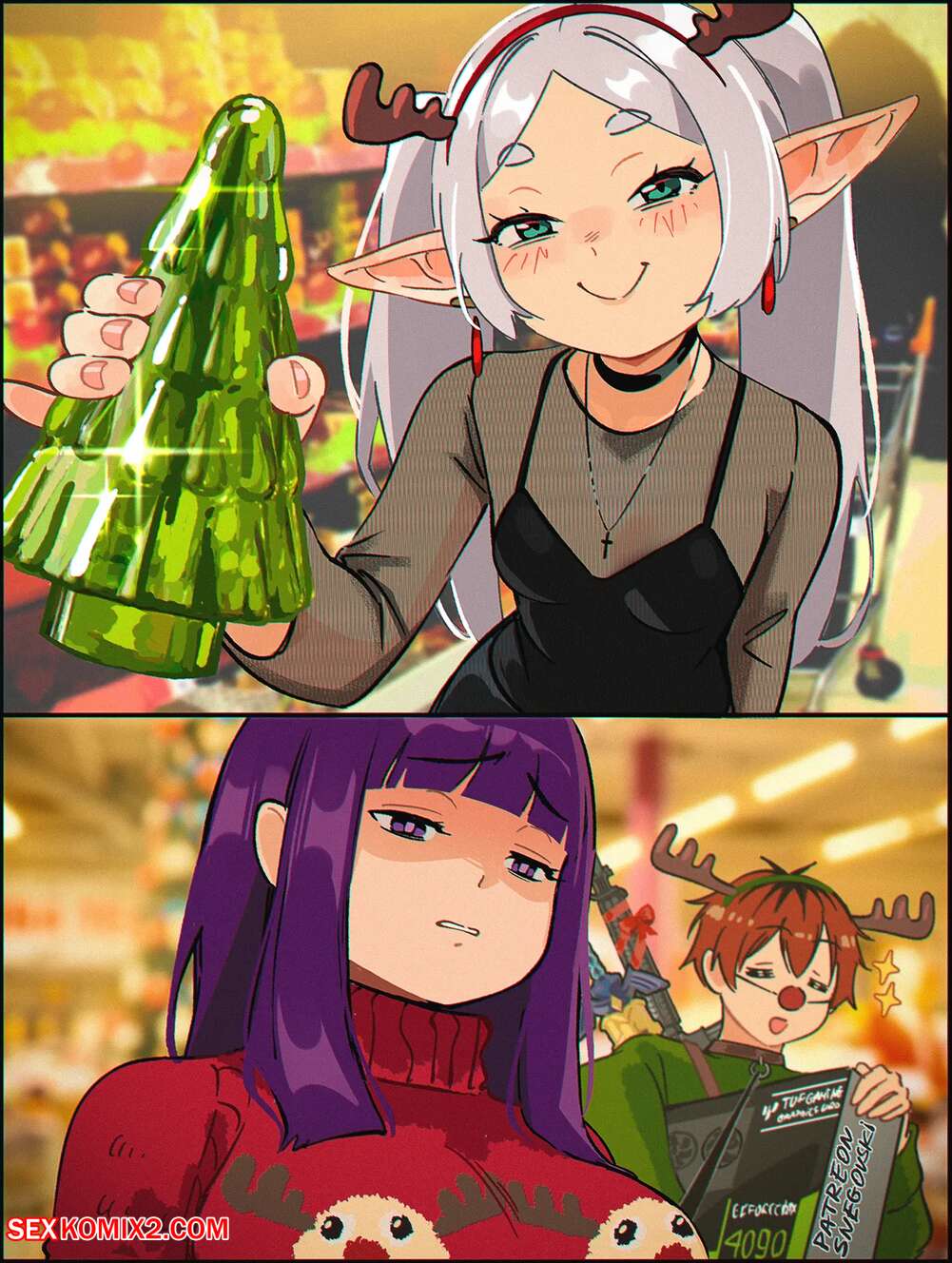 Porn comic Frierens toy. Snegovski.