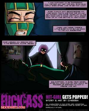 Porn comic Fuck Ass. Hit Girl Gets Popped. Cheeba
