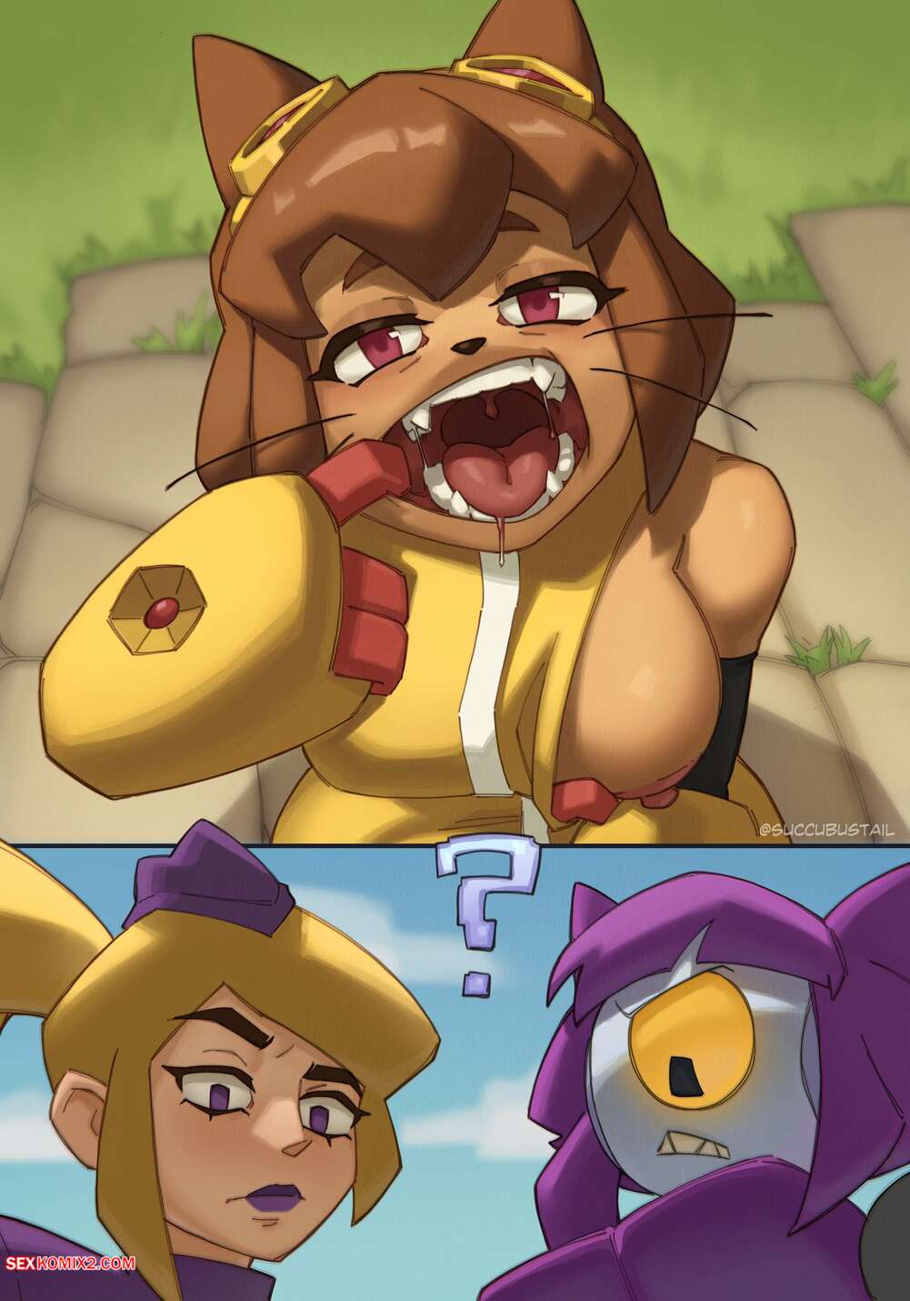Porn comic Gameoverse. Kits distraction. SuccubusTail