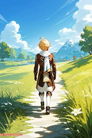 Porn comic Genshin Harem. Sadenda