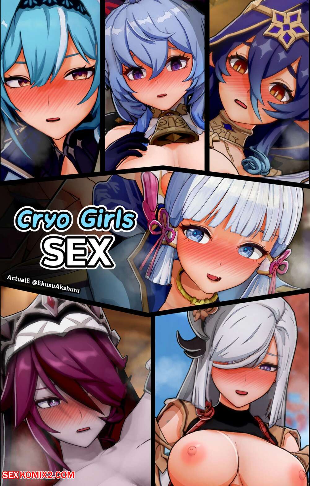 Porn comic Genshin Impact. Cryo Girls S3X. Actuale