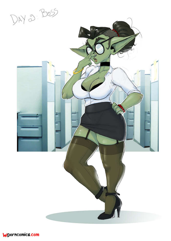 Porn comic Goblin Boss. Darkminou