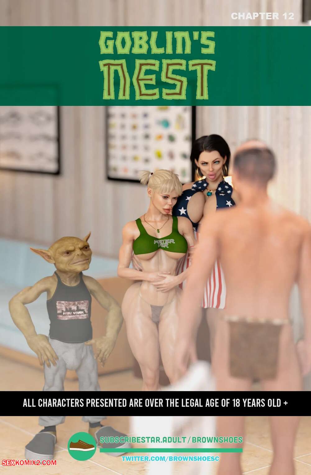 Porn comic Goblins Nest. Chapter 12. Brown Shoes