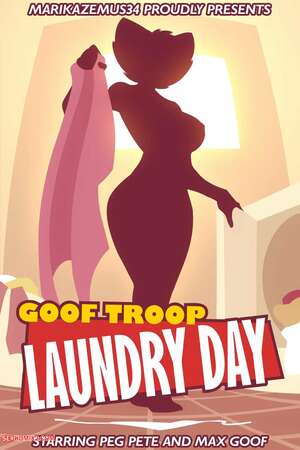 Porn comic Goof Troop. Laundry Day. MarikAzemus.