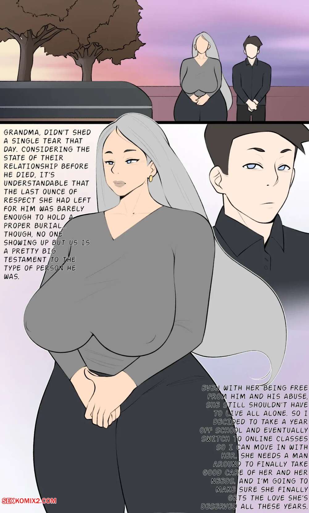 Porn comic Grandmas Grief. Jopuari