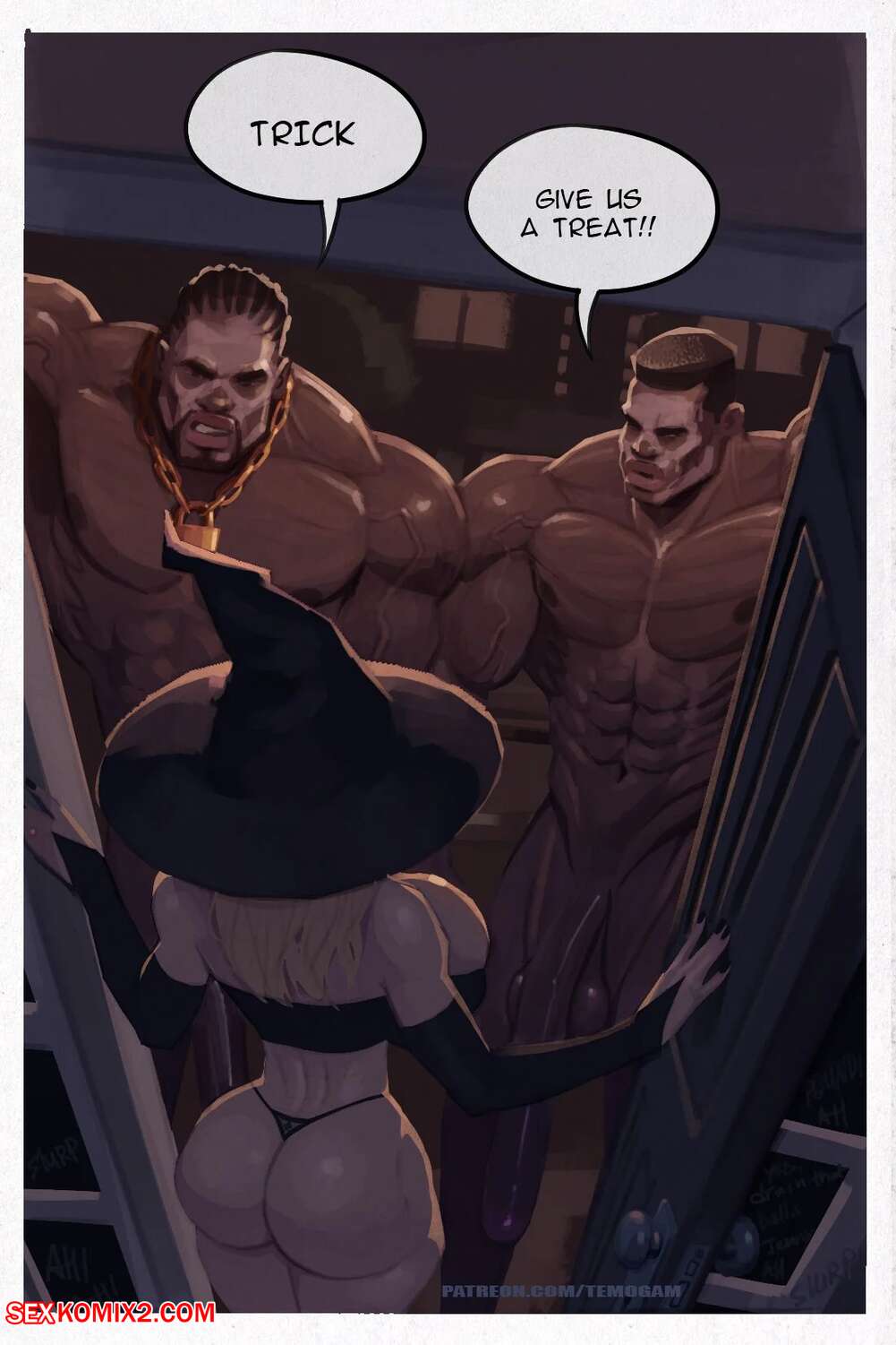 Porn comic Halloween. Chapter 1. Temogam.