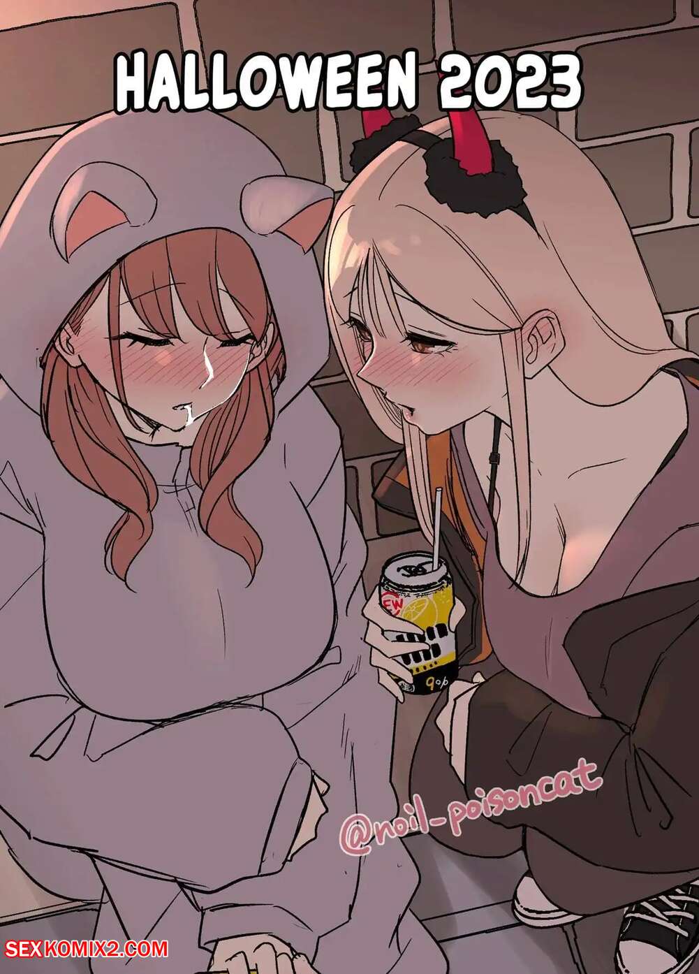 Porn comic Halloween 2023. Dokuneko Noil