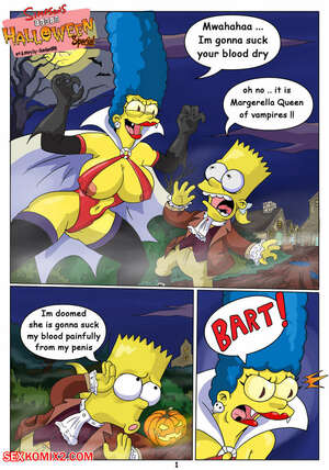 Porn comic Halloween Special. The Simpsons. GUNDAM888