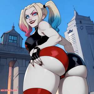 Porn comic Harley Quinn x BBC. Floxin