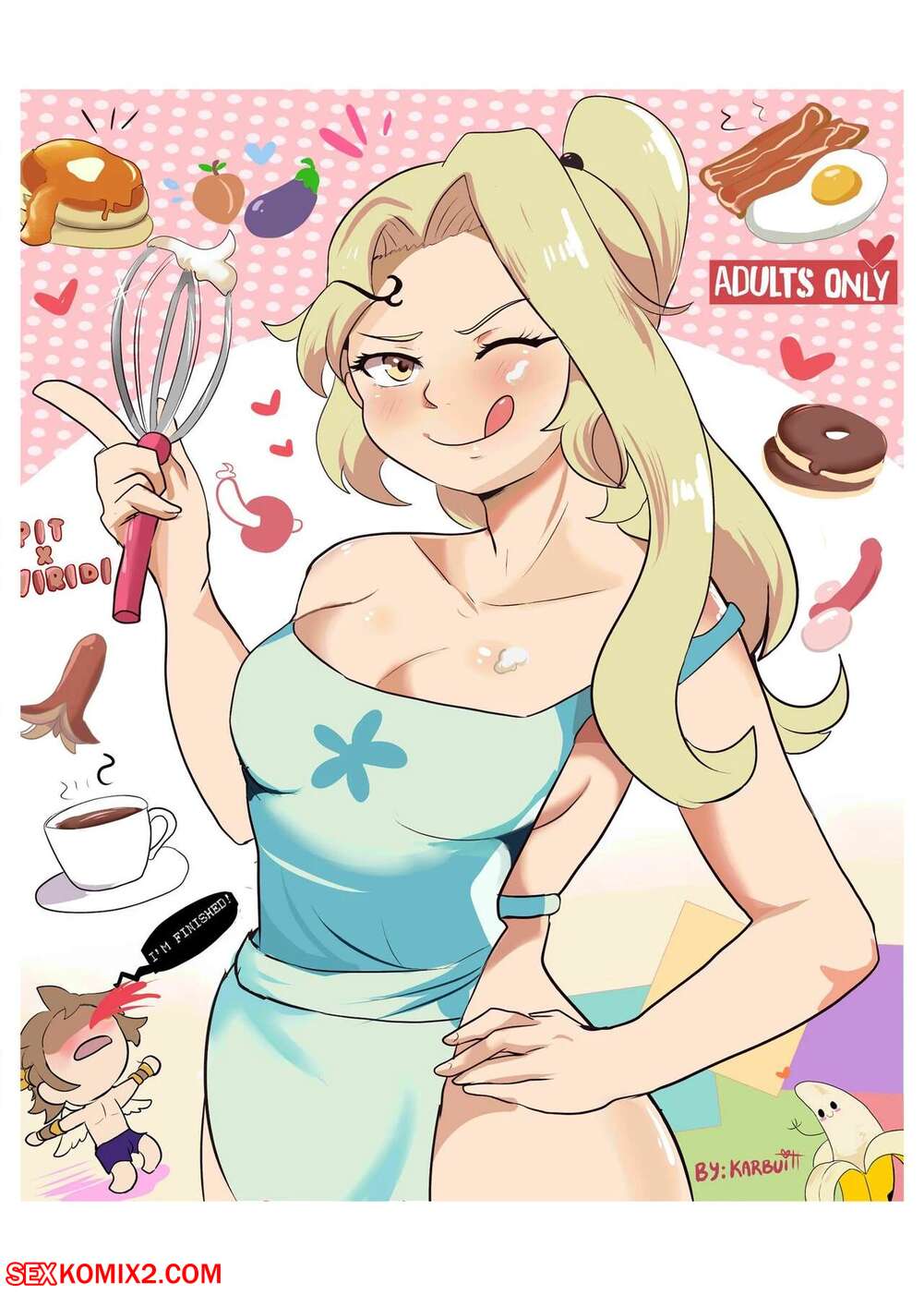 Porn comic Heavenly breakfast. Karbuitt