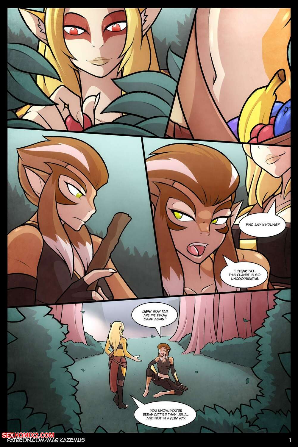 Porn comic Heavy Rain. ThunderCats. Marik Azemus.