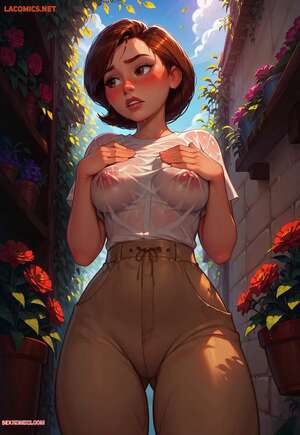 Porn comic Helen Watering in the Greenhouse. LowFireStudios