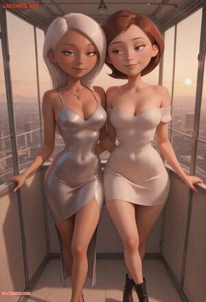 Porn comic Helen x Mirage. Scarlet Meow