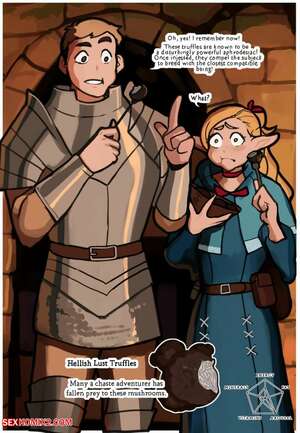 Porn comic Hellish Lust Truffles. Dungeon Meshi. DoleCat